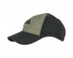 Helikon-Tex Бейсболка LOGO - PolyCotton Ripstop (Black/Olive Green)