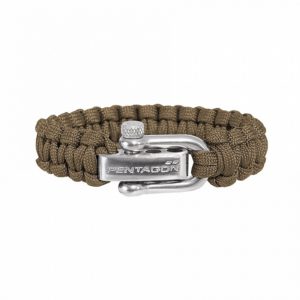 Pentagon Браслет SURVIVAL - Paracord 550 (Coyote)