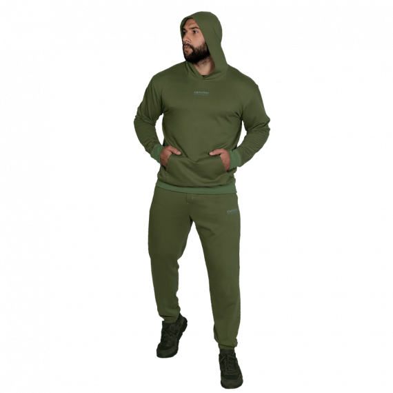 Camotec Спортивний костюм Basic Hood Cotton Олива 7383