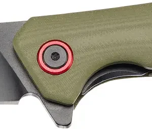 Ніж CJRB Gobi Black Blade, AR-RPM9 Steel, к:green