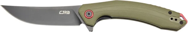 Ніж CJRB Gobi Black Blade, AR-RPM9 Steel, к:green