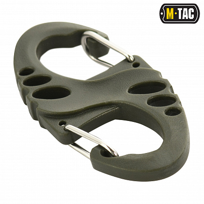 M-Tac карабін S-Hook пластиковий Olive