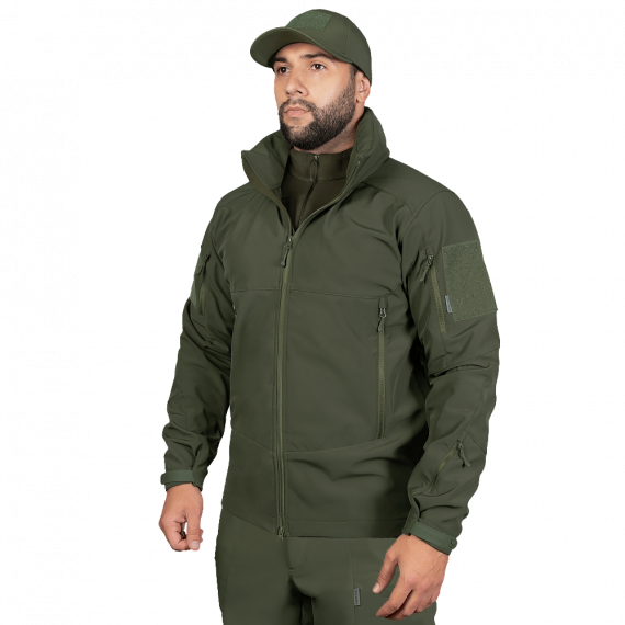 Camotec Куртка SoftShell Phantom System Олива 7294