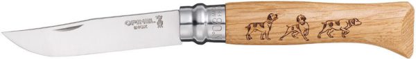 Ніж Opinel №8 VRI "Собака", дуб