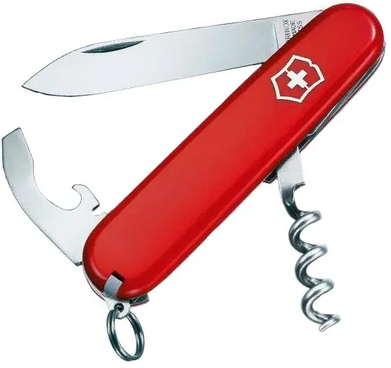 Ніж VICTORINOX 0.3303 Waiter к:червоний