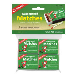 Сірники водозахищені Coghlans Waterproof Matches - 4 Pack 940BP