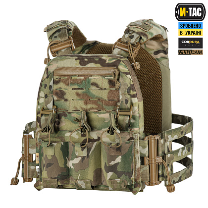 M-Tac плитоноска Cuirass FASTElite Multicam