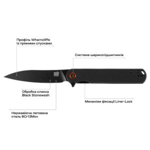 01220 Ніж Skif Townee Jr BSW, кblack (3)