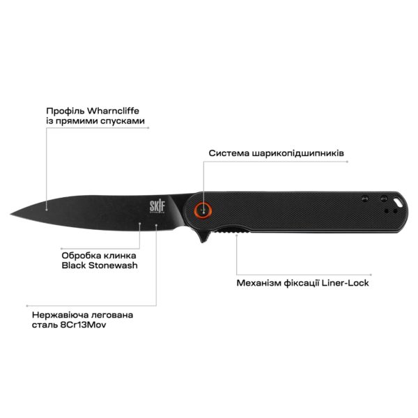 Ніж Skif Townee Jr BSW, к:black