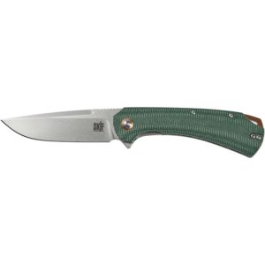 01225 Ніж Skif Frontier SW, D2, micarta, кgreen (5)