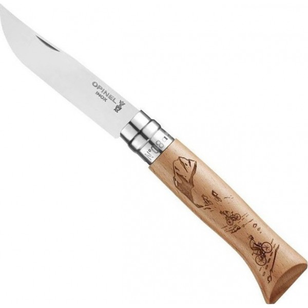 Ніж Opinel №8 VRI "Biking"