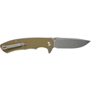 03457 Ніж CJRB Taiga, G10, кgreen (4)