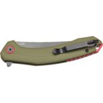 Ніж CJRB Gobi Black Blade, AR-RPM9 Steel, к:green
