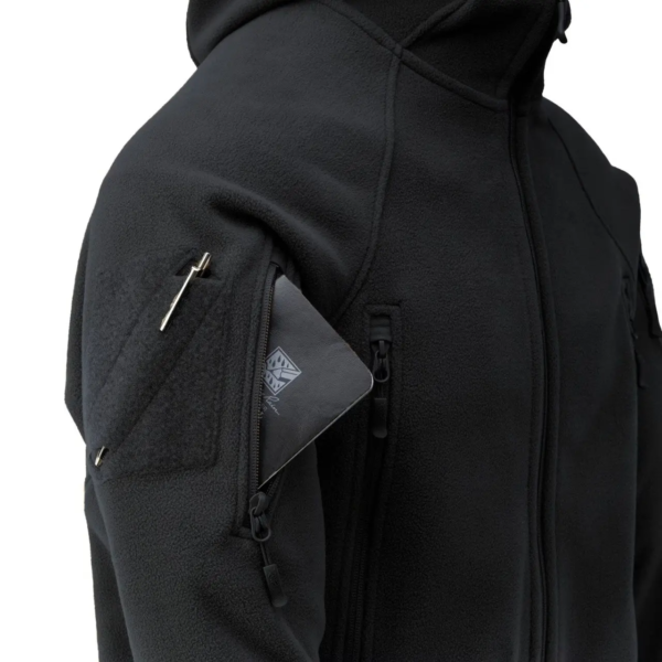 Helikon-Tex Куртка PATRIOT Mk 2 - Hybrid Fleece (Black, L/R)