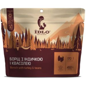 Борщ з індичкою і квасолею ЇDLO