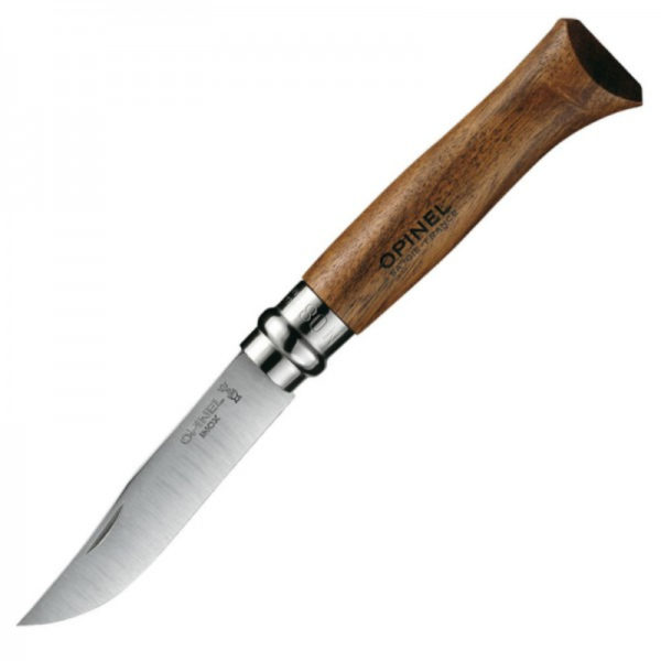Ніж Opinel №8 VRI, горіх, упаковка