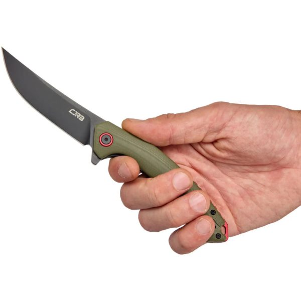 Ніж CJRB Gobi Black Blade, AR-RPM9 Steel, к:green