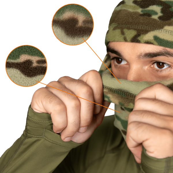 Camotec Балаклава Fleece Multicam 7251