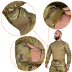 Camotec Бойова сорочка  Raid Twill/CoolPass Pique Multicam/Tan 7504