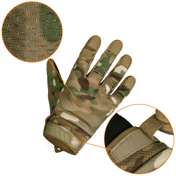 Camotec Рукавички Tac  2.0 Multicam 7463