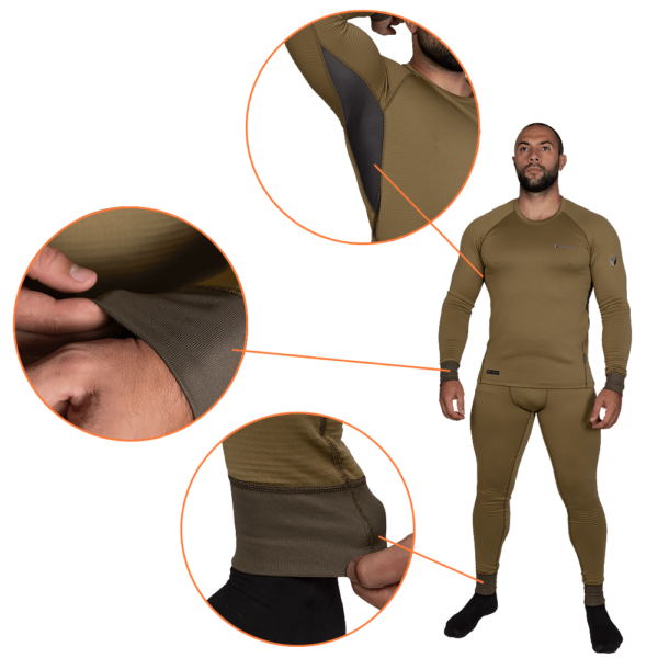 Camotec Термобілизна Polarheat quadro stretch 3.0 Tan 7295