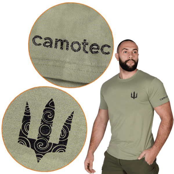 Camotec Футболка Bavovna Taurus Хакі 8011