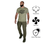 Camotec Футболка Bavovna Ukrainian Army Хакі 7473