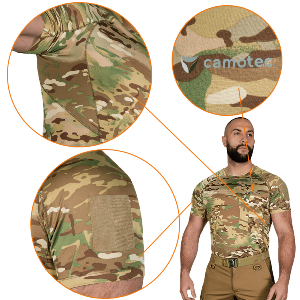 Camotec Футболка Thorax Patrol CoolPass SJ Multicam 7579