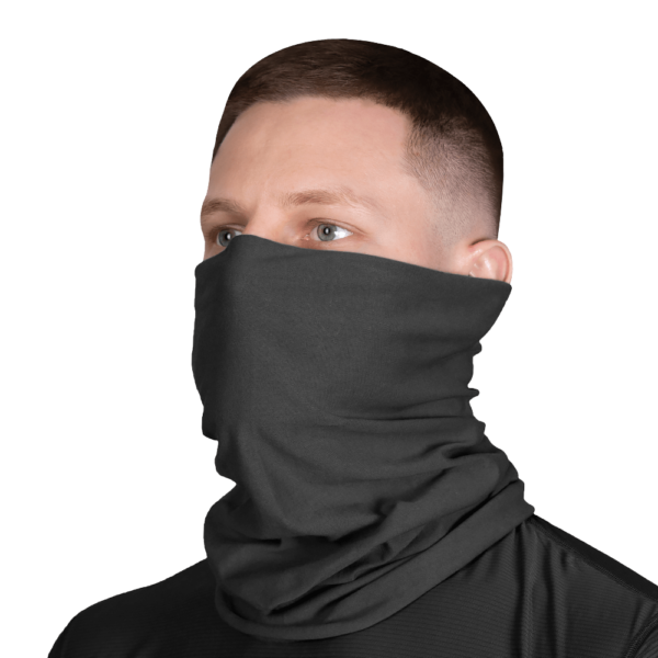 Camotec Шарф-труба Eco 100% Cotton Чорний 2245