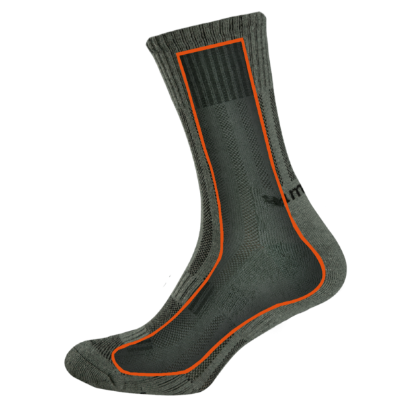 Camotec Шкарпетки TRK Middle 2.0 Хакі 5789