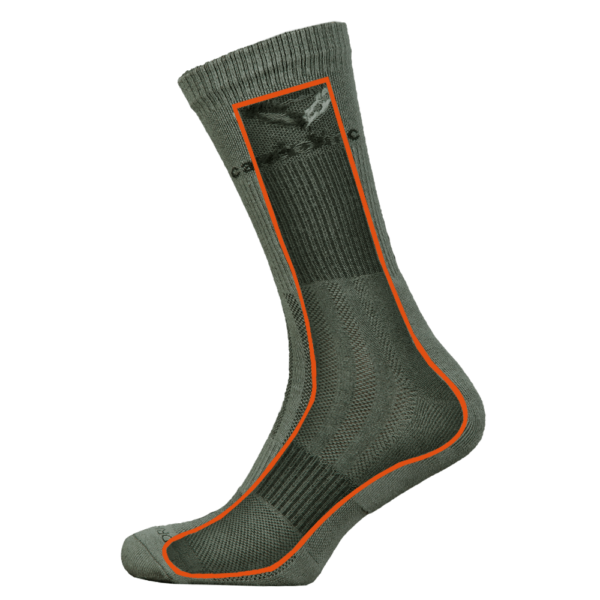 Camotec Шкарпетки TRK Middle 3.0 Хакі 7055