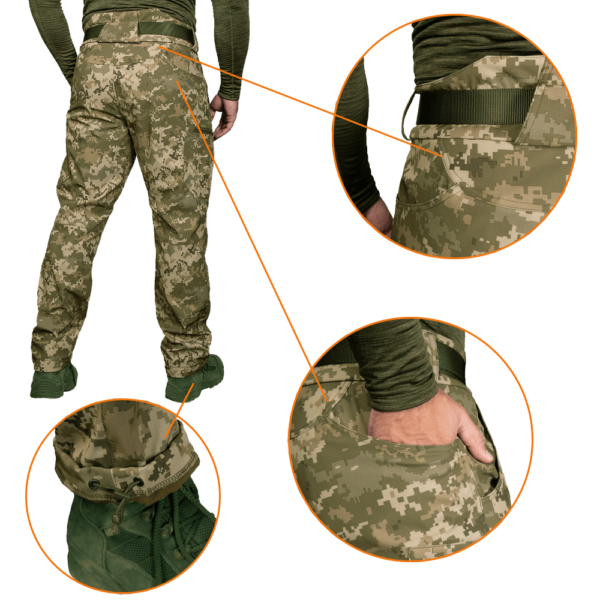 Camotec Штани SoftShell Vent 2.0 Піксель (8537)