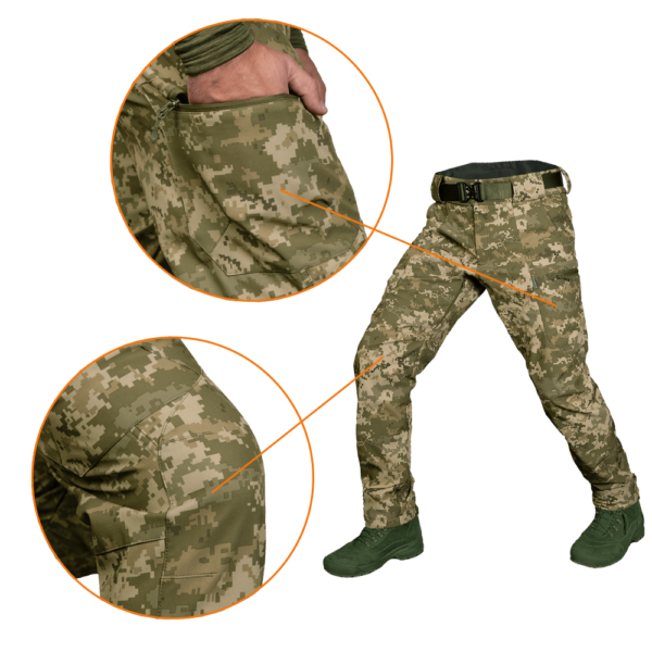 Camotec Штани SoftShell Vent 2.0 Піксель (8537)