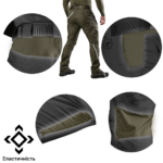 Camotec Штани Герць Canvas Олива 8085