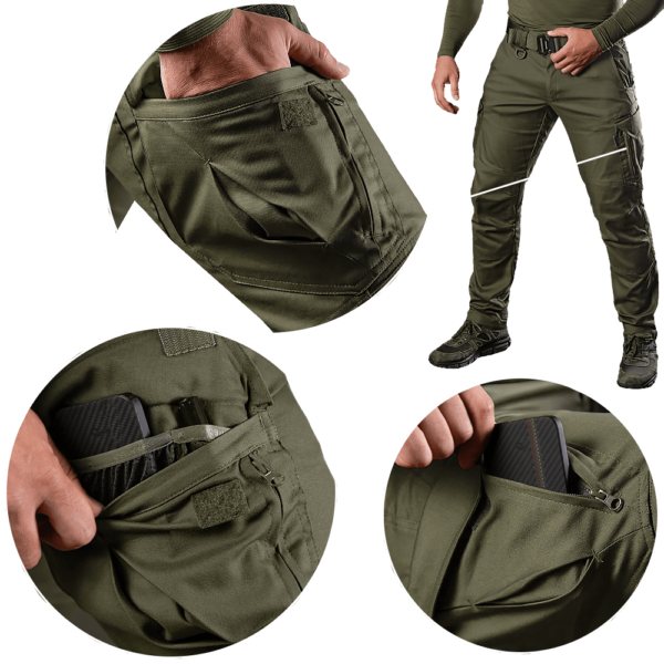 Camotec Штани Герць Canvas Олива 8085