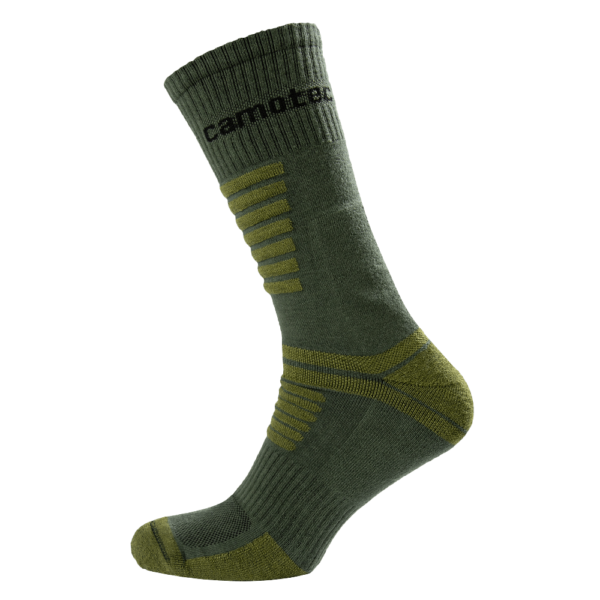 Camotek Шкарпетки Merino Long Олива 8531