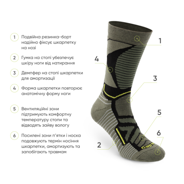 GP Socks шкарпетки мод.20010  гладь чорний