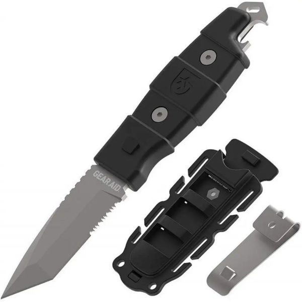 Gear Aid ніж 62040 Kotu Tanto Point Knife, Black