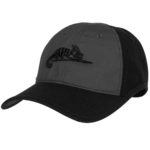 Helikon-Tex Бейсболка LOGO - PolyCotton Ripstop (Black/Shadow Grey)