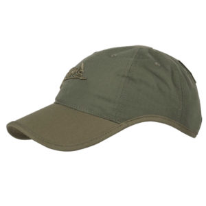 Helikon-Tex Бейсболка LOGO – PolyCotton Ripstop (Olive GreenAdaptive Green) (1)
