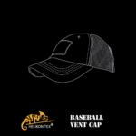 Helikon-Tex Бейсболка VENT - PolyCotton Ripstop (Black)