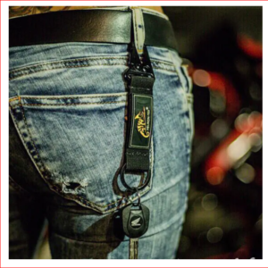 Helikon-Tex Брелок-карабін з Logo HELIKON-ТЕХ (Black)2
