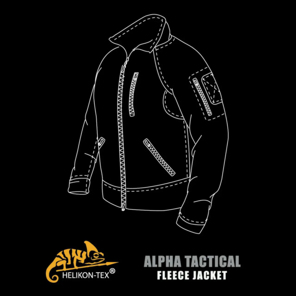Helikon-Tex Куртка флісова ALPHA Tactical (Camogrom)