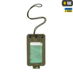 M-Tac бейдж з прозорою панеллю Ranger Green