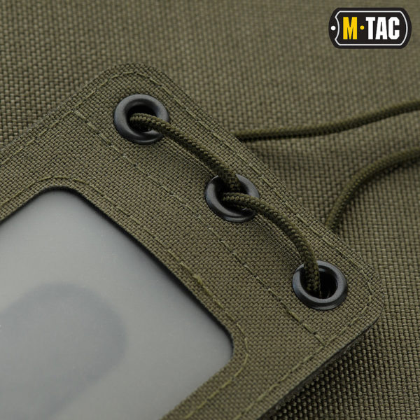 M-Tac бейдж з прозорою панеллю Ranger Green