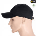 M-Tac бейсболка з липучкою Flex ріп-стоп Black S/M