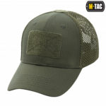 M-Tac бейсболка з липучкою та сіткою Flex ріп-стоп Army Olive