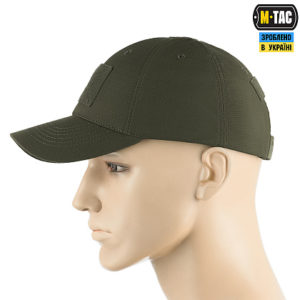 M-Tac бейсболка тактична Elite Flex ріп-стоп Army Olive (3)