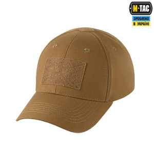 M-Tac бейсболка тактична Elite Flex ріп-стоп Coyote Brown (5)