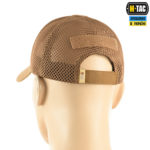 M-Tac бейсболка тактична з сіткою Elite Coyote Brown